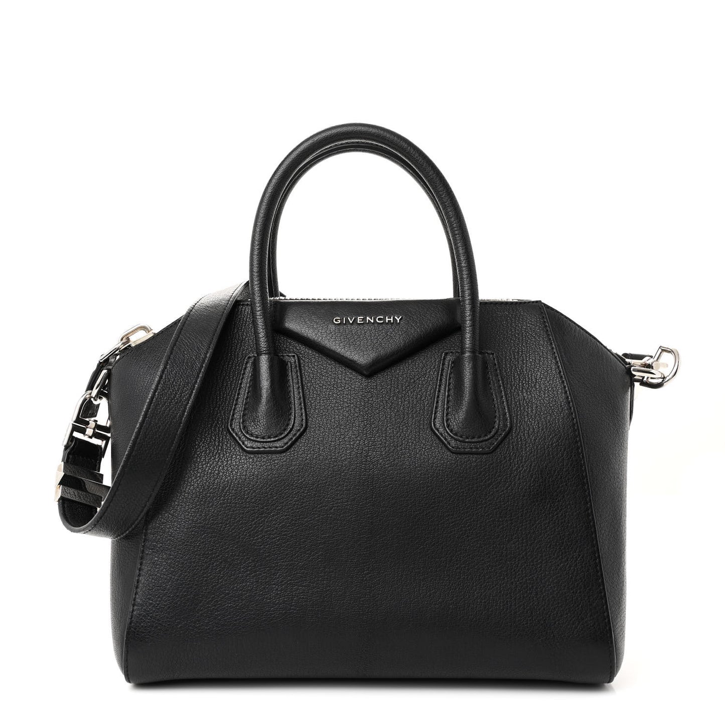 Sugar Goatskin Small Antigona Black
