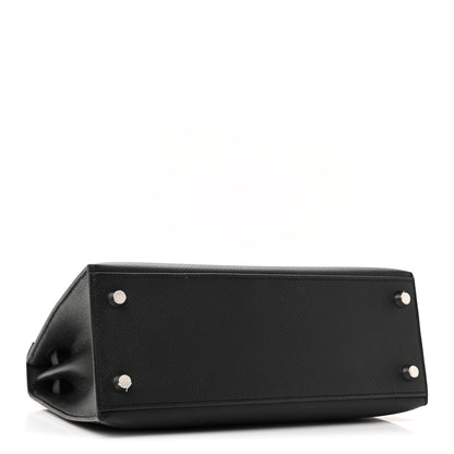 Hermes Epsom Kelly Sellier 25 Black 8 of 37