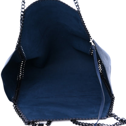Stella McCartney Chamois Shiny Dotted Reversible Tote Blue 6 of 9