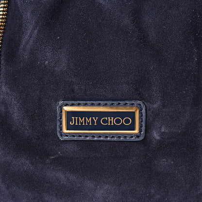 Jimmy Choo Calfskin Suede Malindi Navy 16 of 20