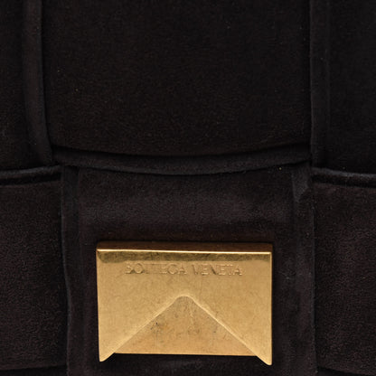 Bottega Veneta Suede Maxi Intrecciato Padded Chain Cassette Crossbody Bag Fondant 8 of 12