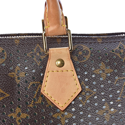 Louis Vuitton Monogram Perforated Speedy 30 Green 15 of 17