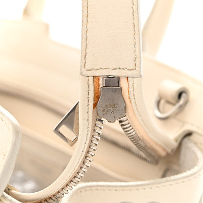 Saint Laurent Smooth Calfskin Heart Embroidered Baby Monogram Downtown Cabas New Milk 24 of 28
