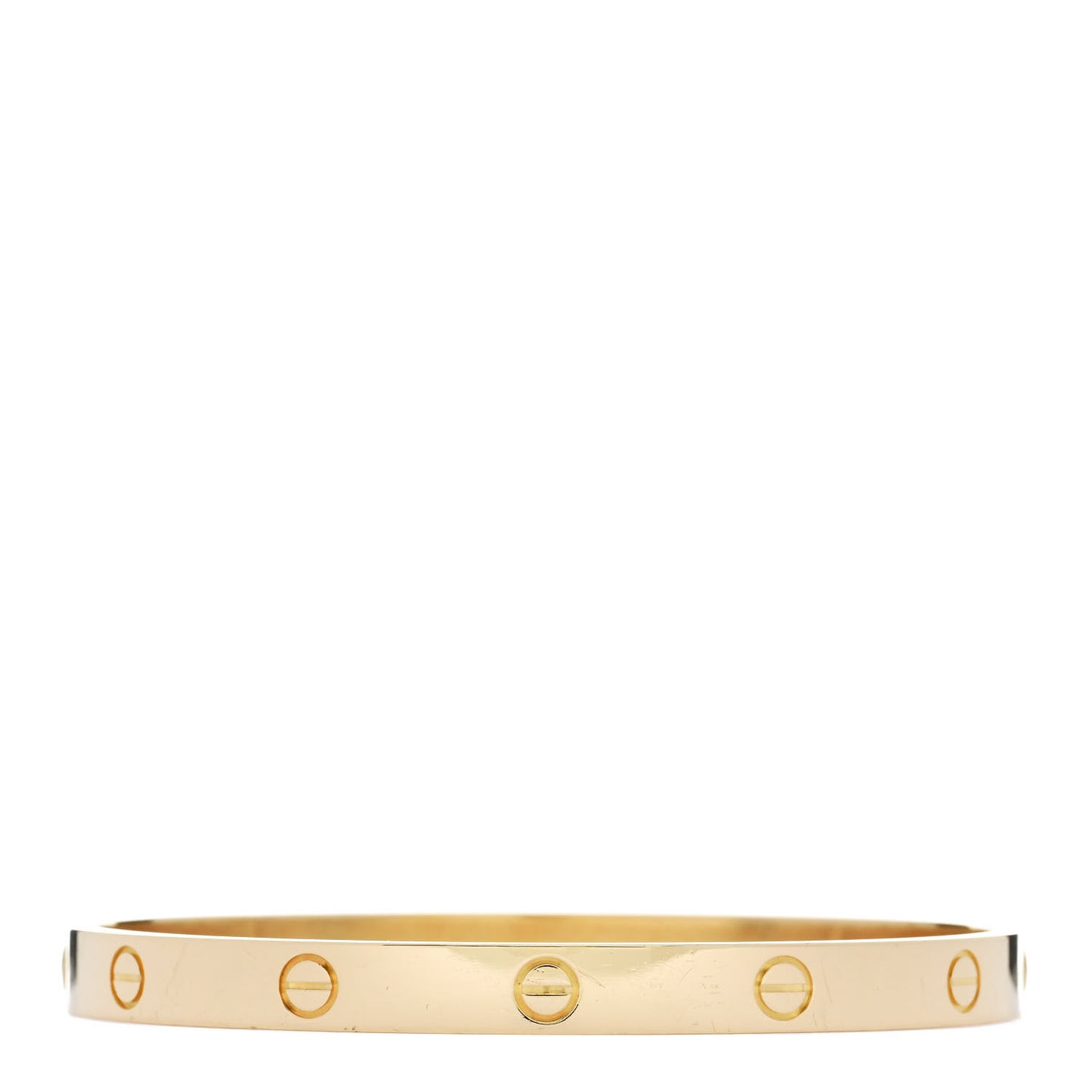 18K Yellow Gold LOVE Bracelet 19
