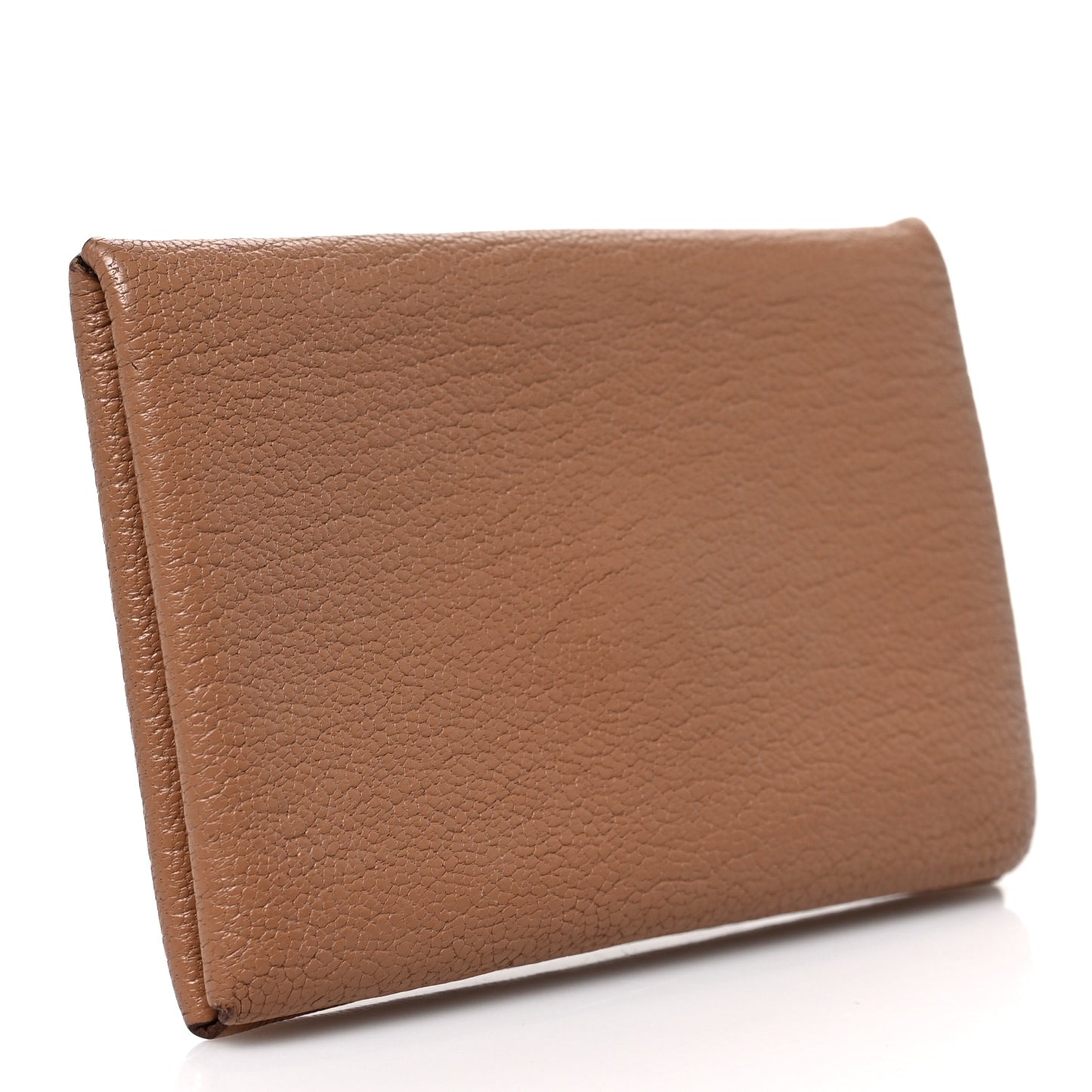 Chevre Mysore Calvi Card Case Quebracho