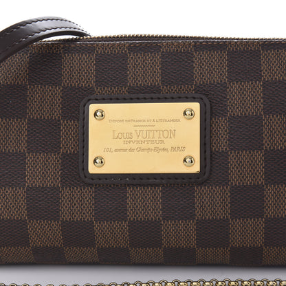 Louis Vuitton Damier Ebene Eva Clutch 10 of 10