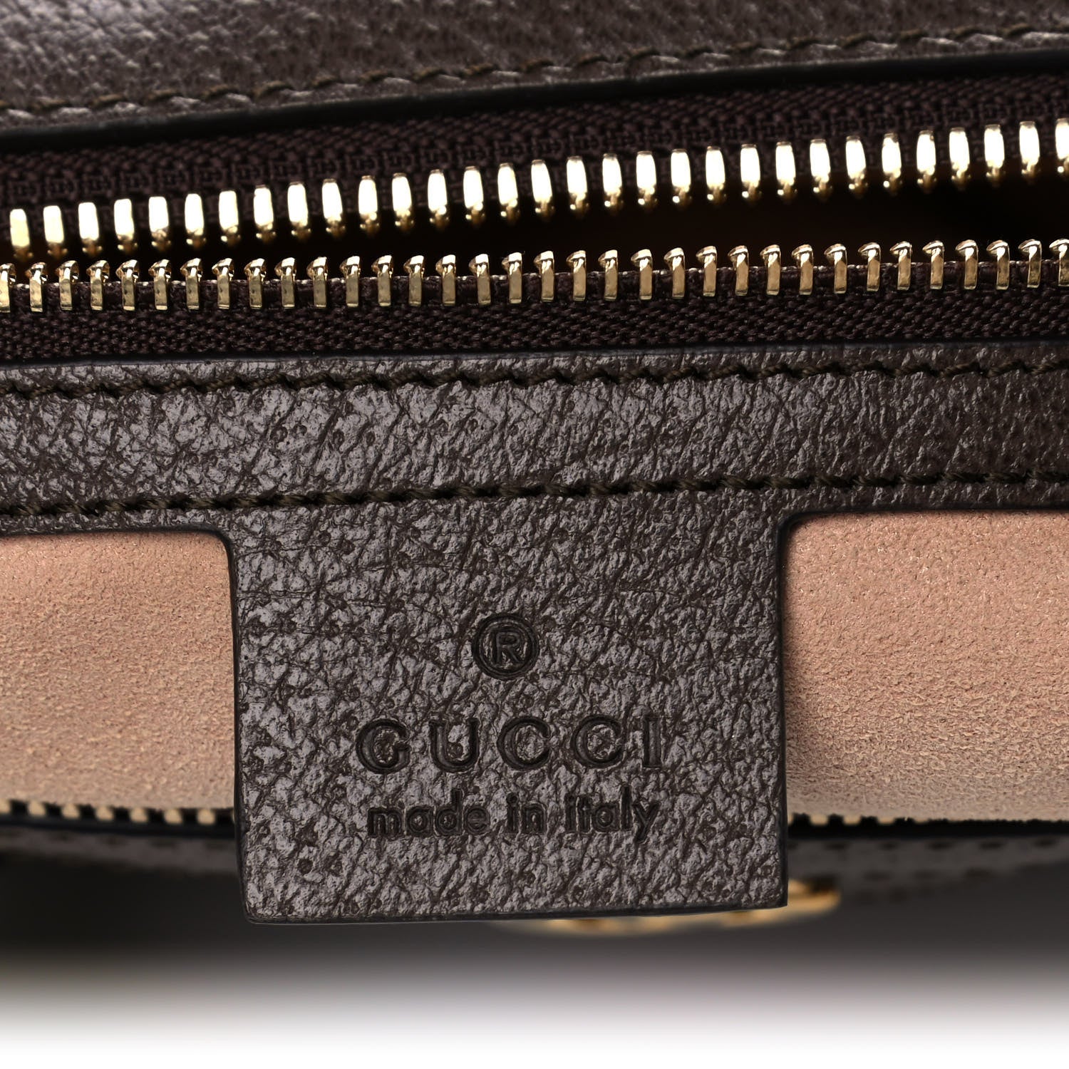 Gucci GG Supreme Monogram Web Medium Ophidia Boston Brown 6 of 13