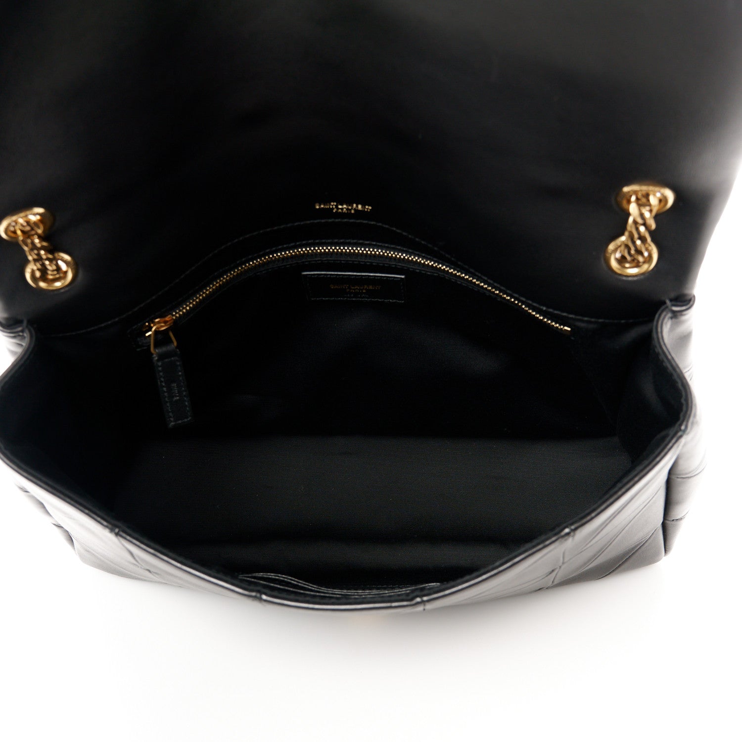 Saint Laurent Lambskin Patchwork Monogram Large Jamie Black 5 of 10