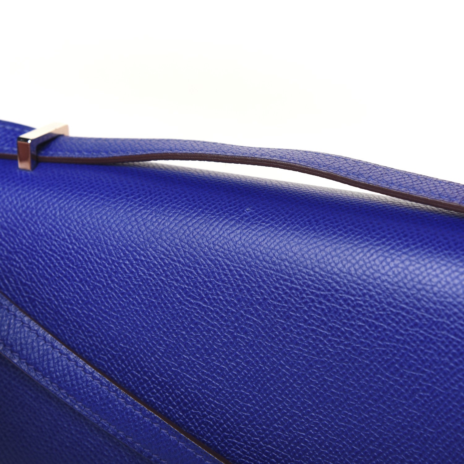 Hermes Epsom Constance Elan 25 Bleu Electrique 14 of 15