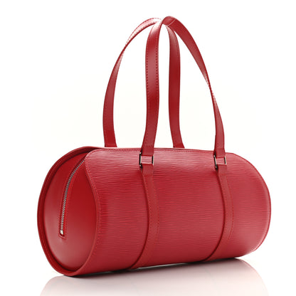 Louis Vuitton Epi Soufflot Castillan Red 3 of 10