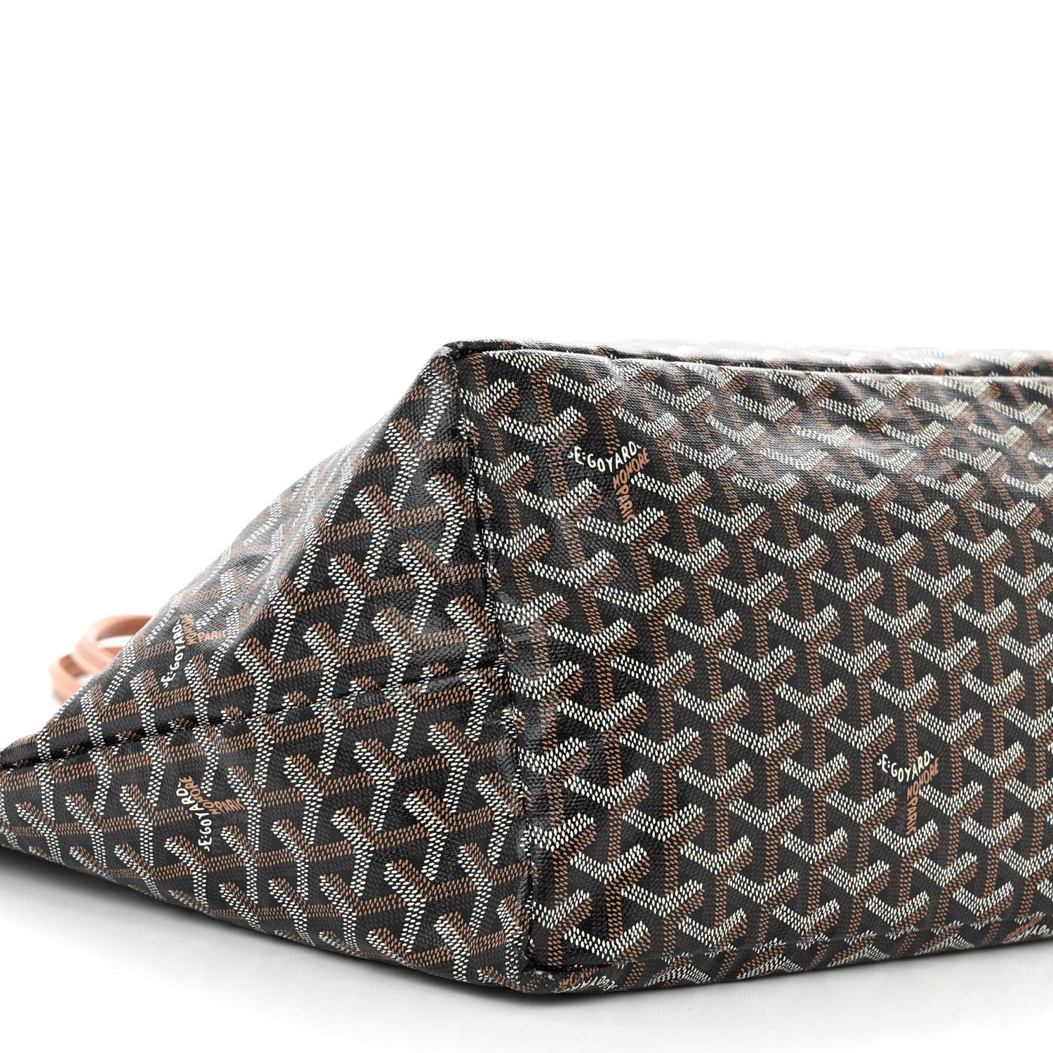 Goyard Goyardine Saint Louis GM Black Gold 10 of 11