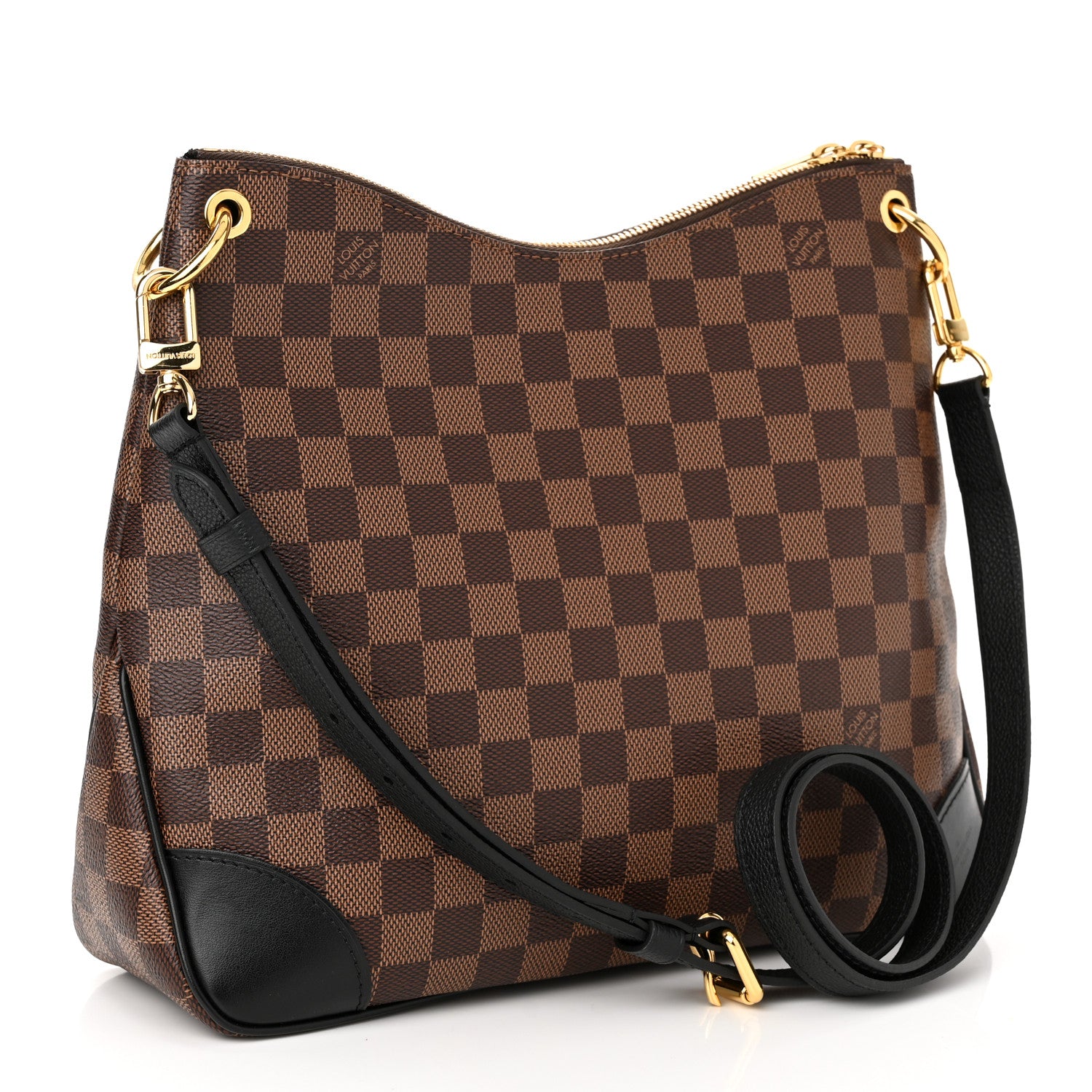 Louis Vuitton Damier Ebene Odeon MM Black 3 of 9