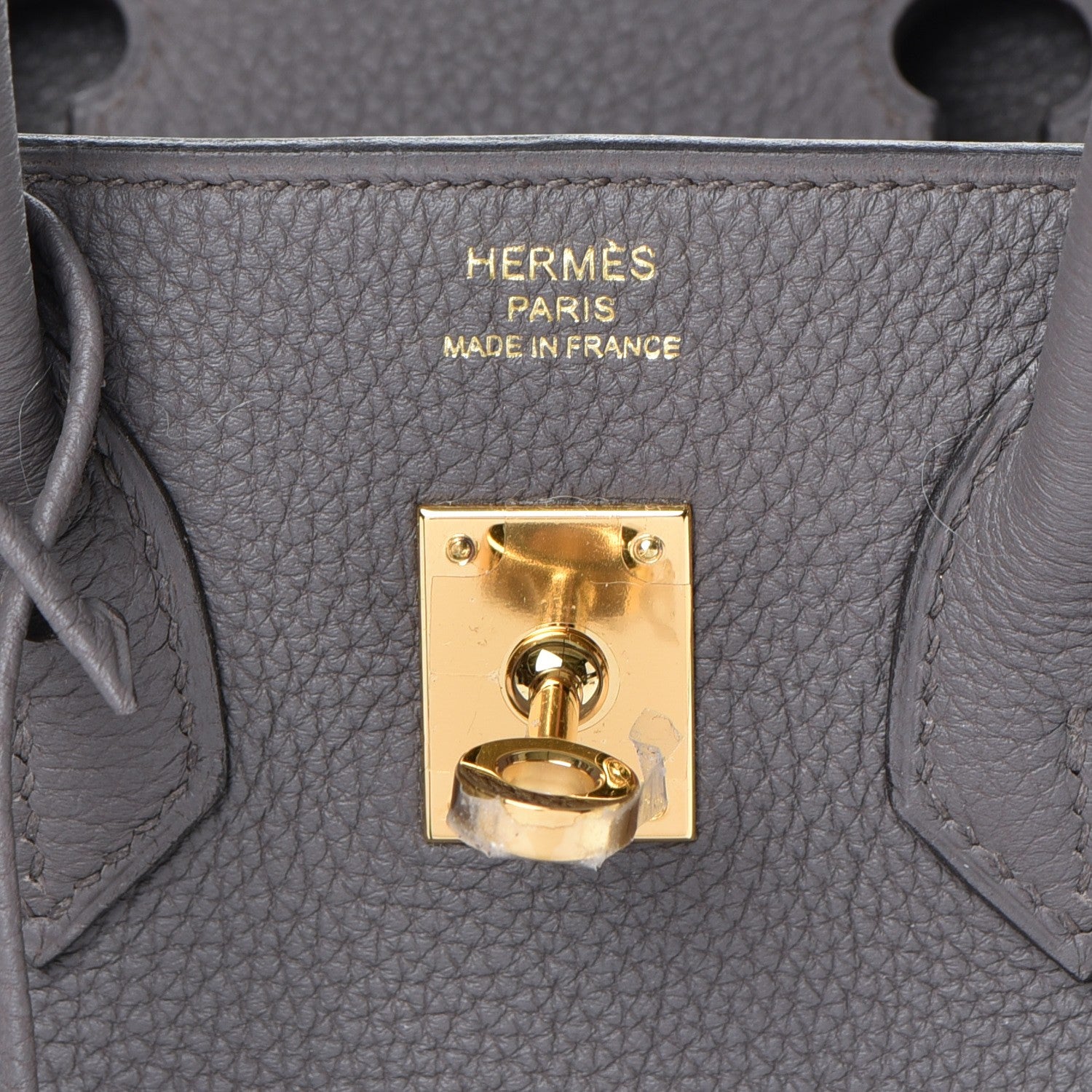 Hermes Togo Birkin 25 Etain 24 of 38