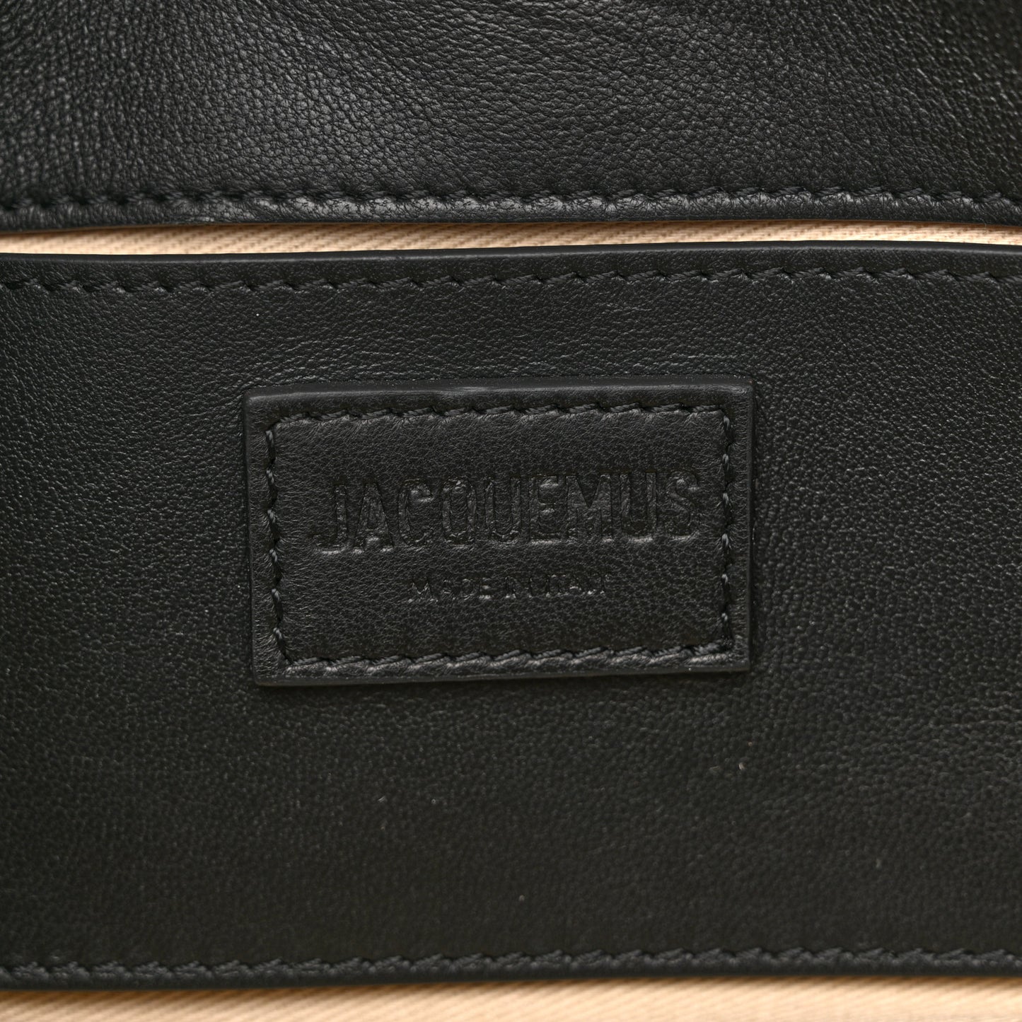 Padded Lambskin Le Bambimou Black