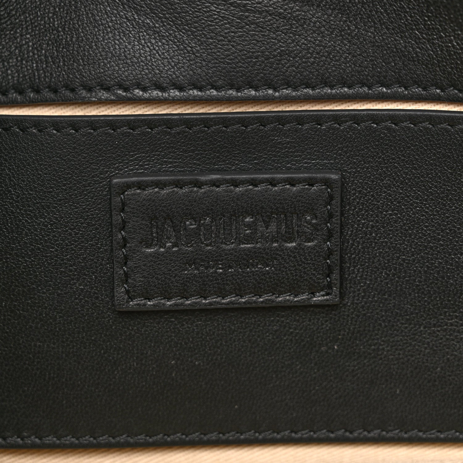 Jacquemus Padded Lambskin Le Bambimou Black 6 of 10
