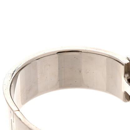 Hermes Enamel Wide Clic Clac H Bracelet PM Iris 6 of 7
