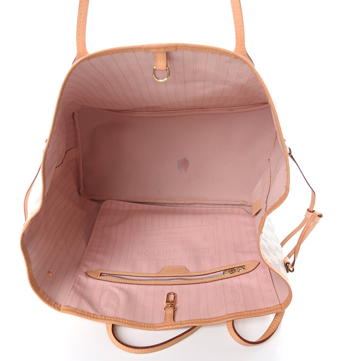 Damier Azur Neo Neverfull GM Rose Ballerine