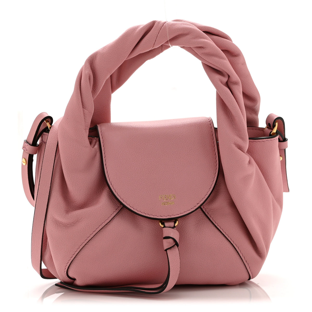 Fendi Calfskin Mini Spy Pink 1 of 12