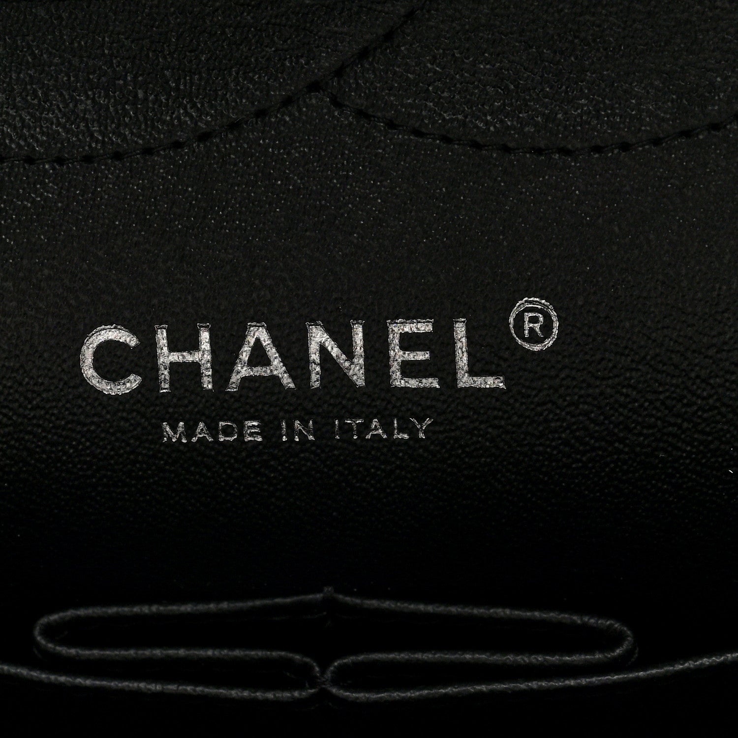 Chanel Lambskin Chevron Quilted Jumbo Double Flap  So Black 6 of 10