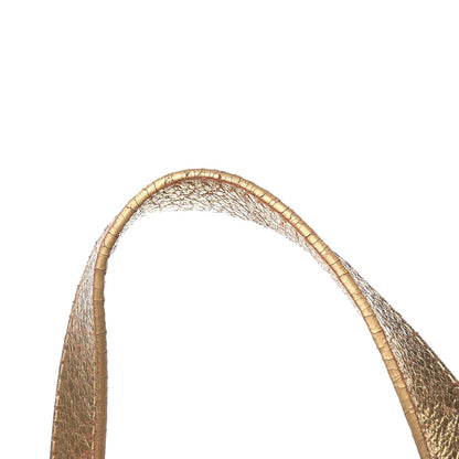 Marc Jacobs Crackled Calfskin Studded Tote Gold 11 of 12