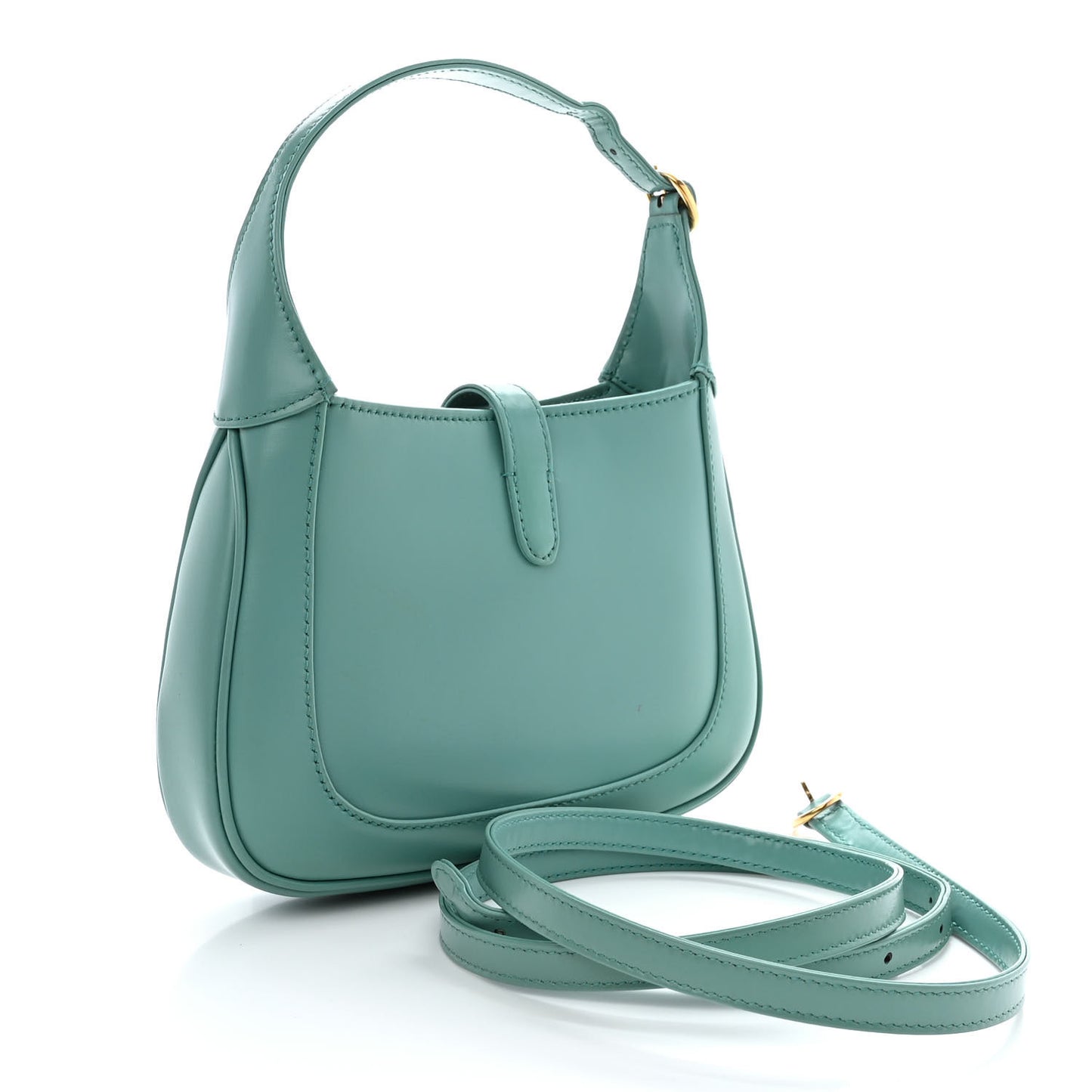 Boarded Dyana Lux Calfskin Mini Jackie 1961 Hobo Dusty Azure
