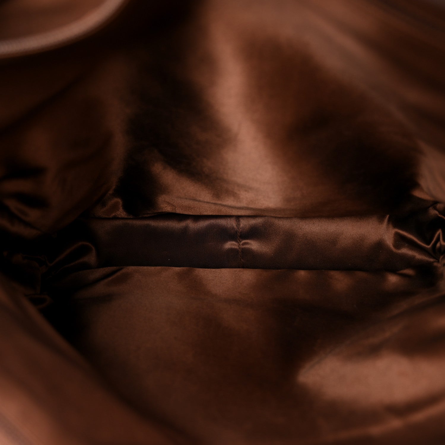 Chanel Lambskin Quilted Front Pocket Shopping Tote Brown 5 of 11