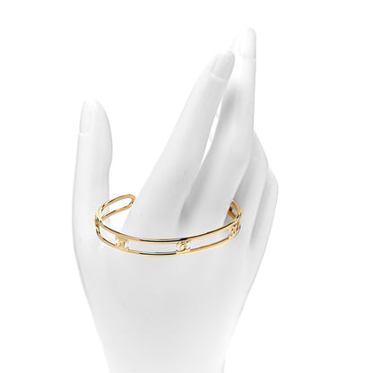Cartier 18K Yellow Gold C de Cartier Cuff Bracelet 2 of 4