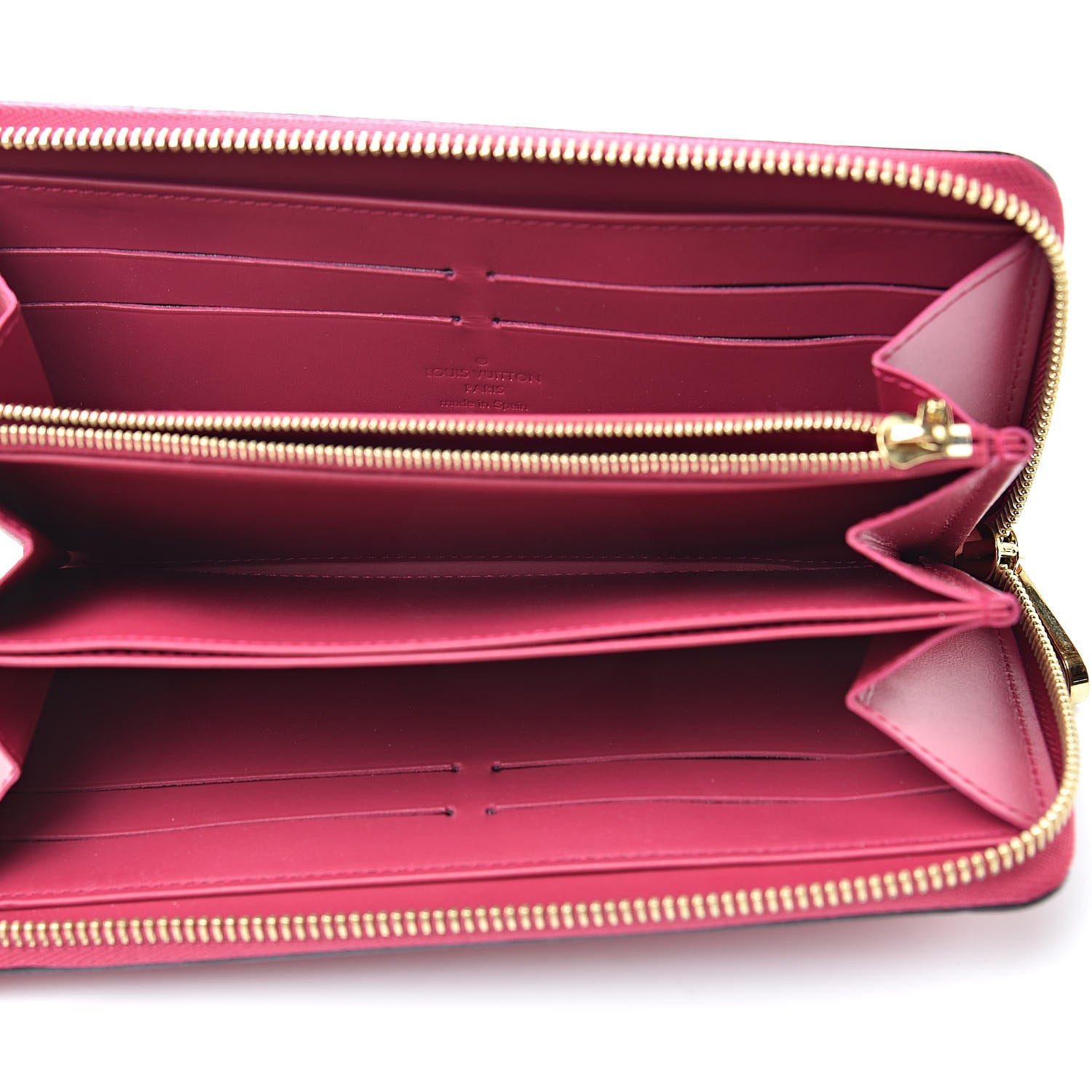 Louis Vuitton Vernis Zippy Wallet Rose Indien 5 of 8