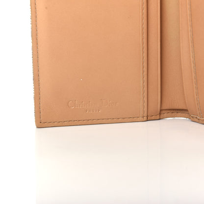 Christian Dior Monogram Saddle Wallet Beige 6 of 7