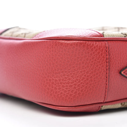 Gucci Monogram Mini Bree Messenger Bag Red 9 of 10
