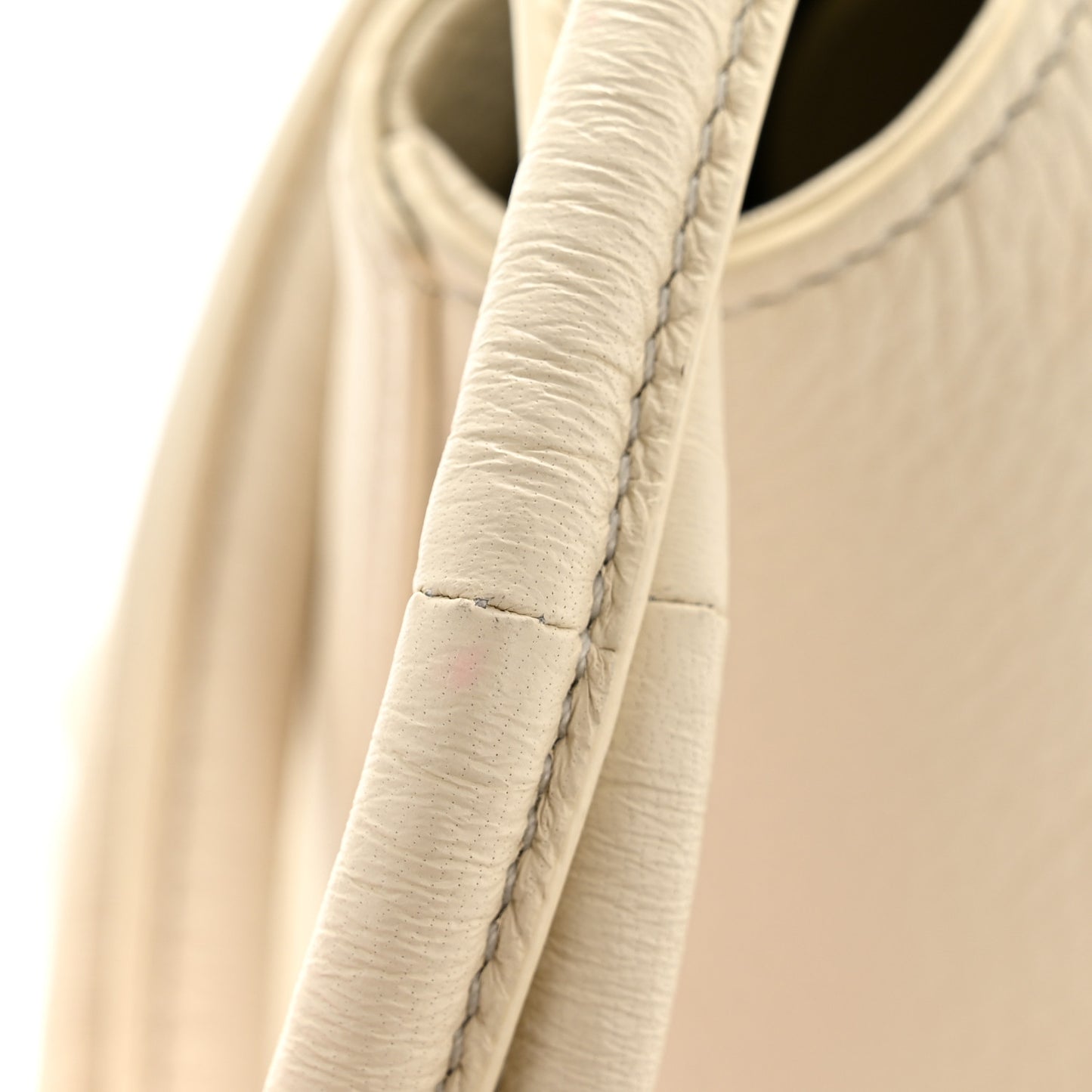 Deerskin Terrasse Bag Ivory