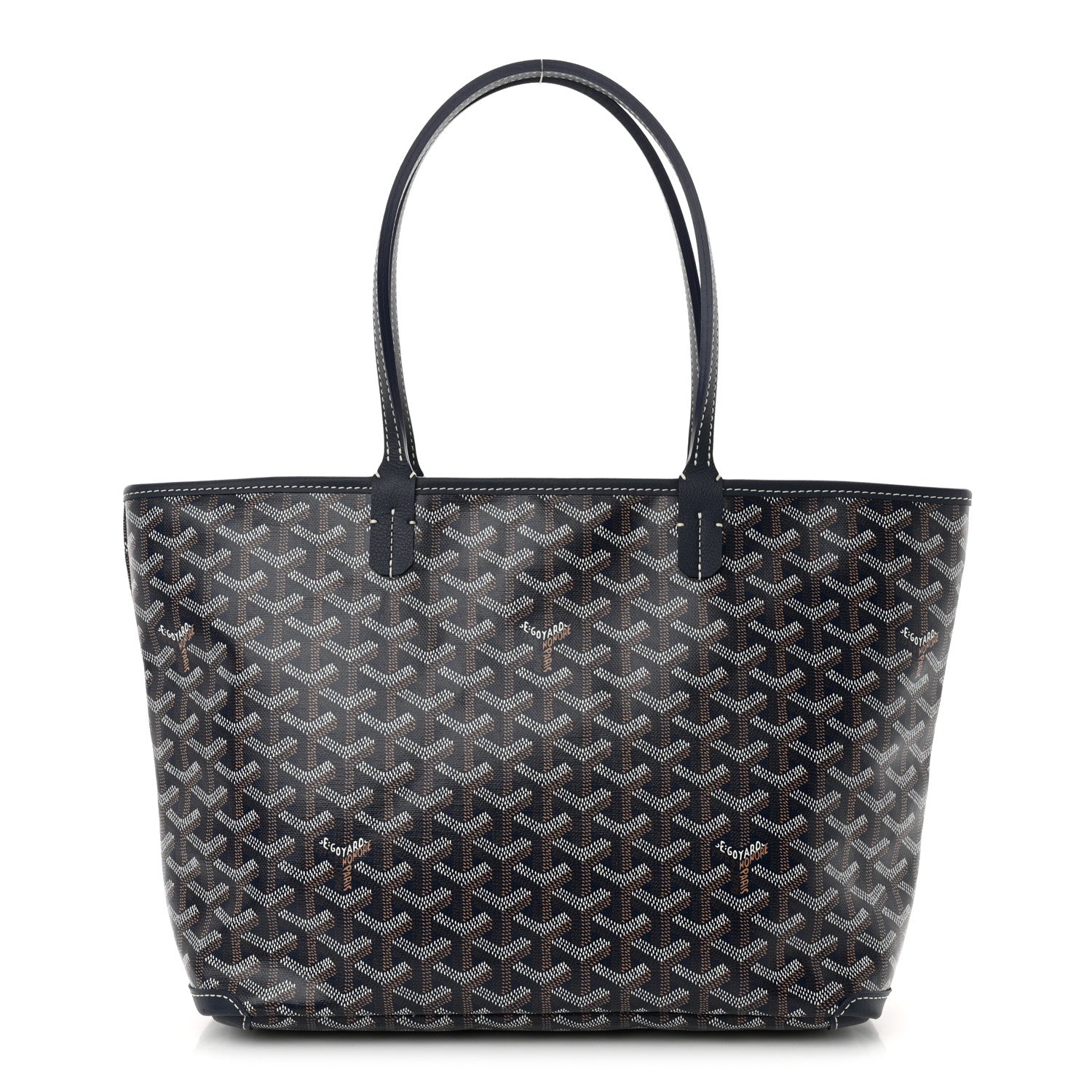 Goyard Goyardine Artois PM Navy 1 of 10