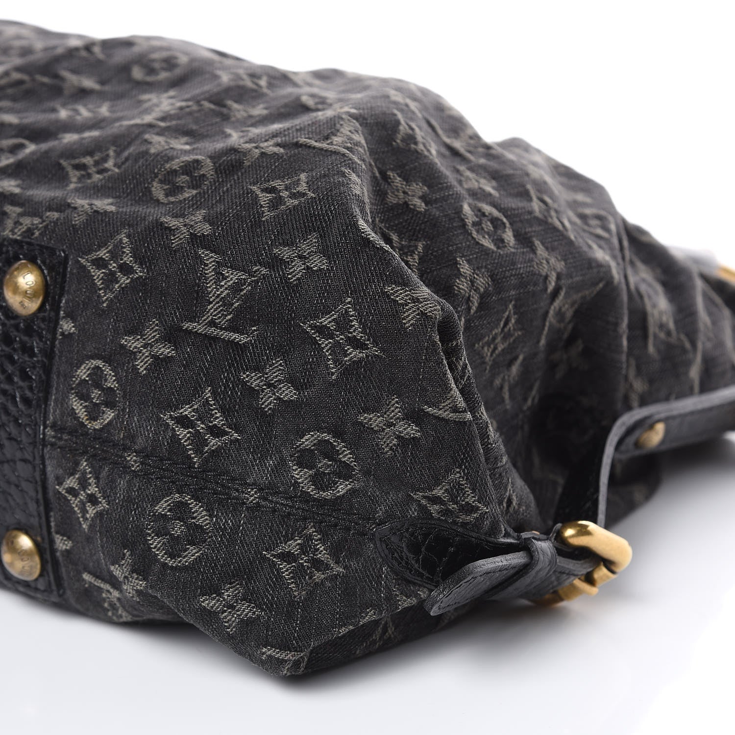 Louis Vuitton Denim Neo Cabby GM Black 9 of 14