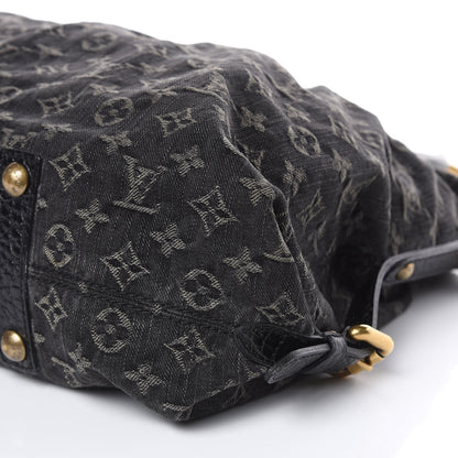 Louis Vuitton Denim Neo Cabby GM Black 9 of 14