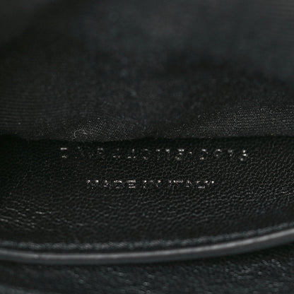 Saint Laurent Calfskin Mixed Matelasse Triquilt Large Monogram Satchel Black 7 of 10