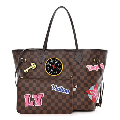 Louis Vuitton Damier Ebene Travel Stickers Neo Neverfull MM 1 of 15