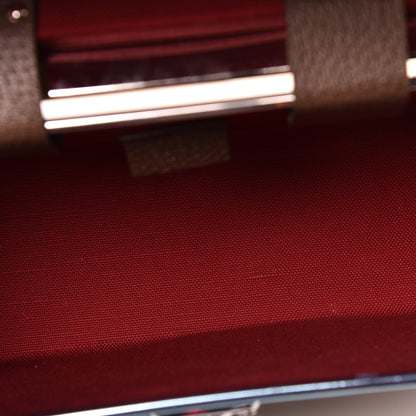 Gucci GG Supreme Monogram Globe-Trotter Beauty Case Brown 5 of 8