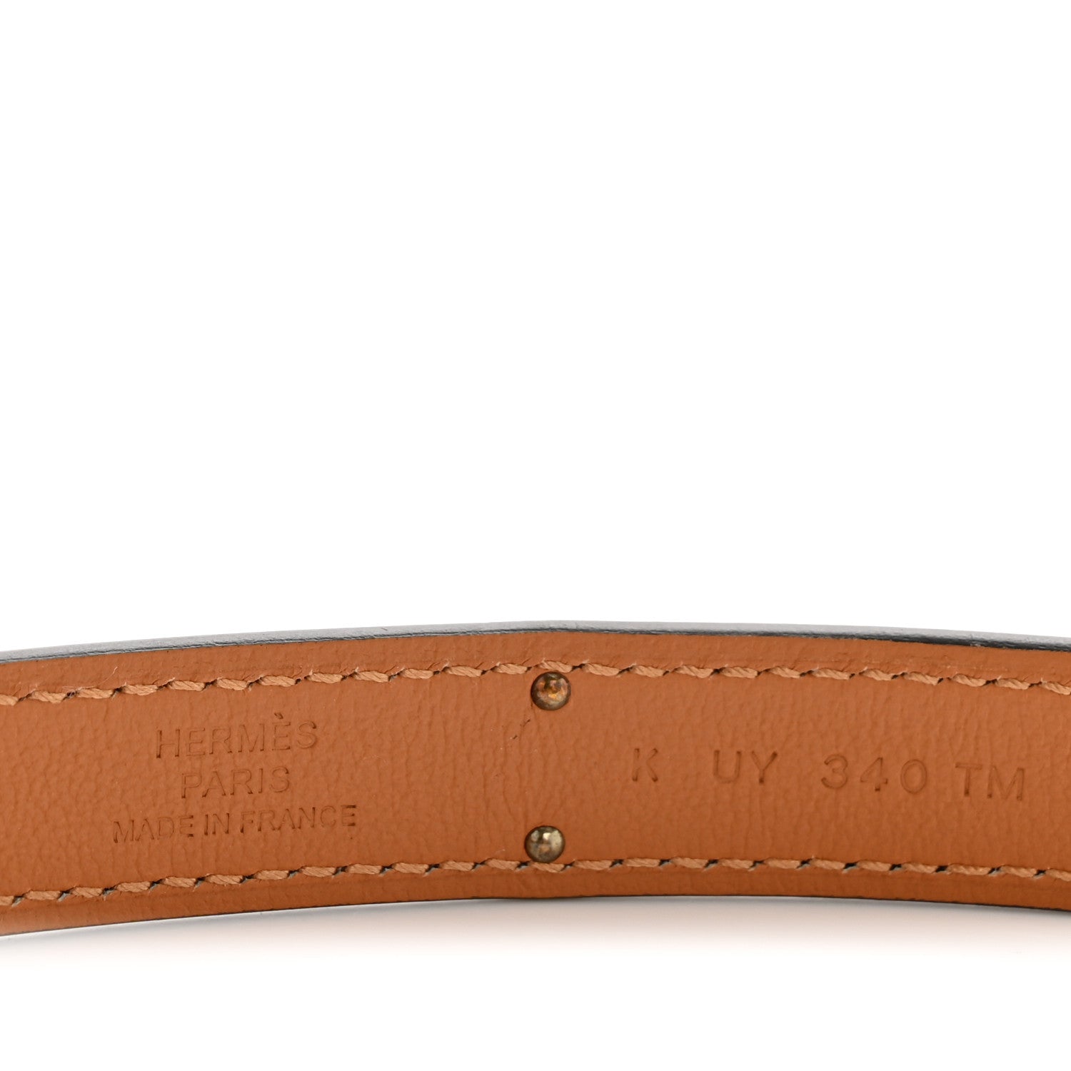 Hermes Epsom Kelly Belt Gold 3 of 4