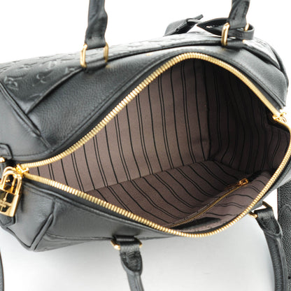 Louis Vuitton Empreinte Speedy Bandouliere 25 NM Black 5 of 7