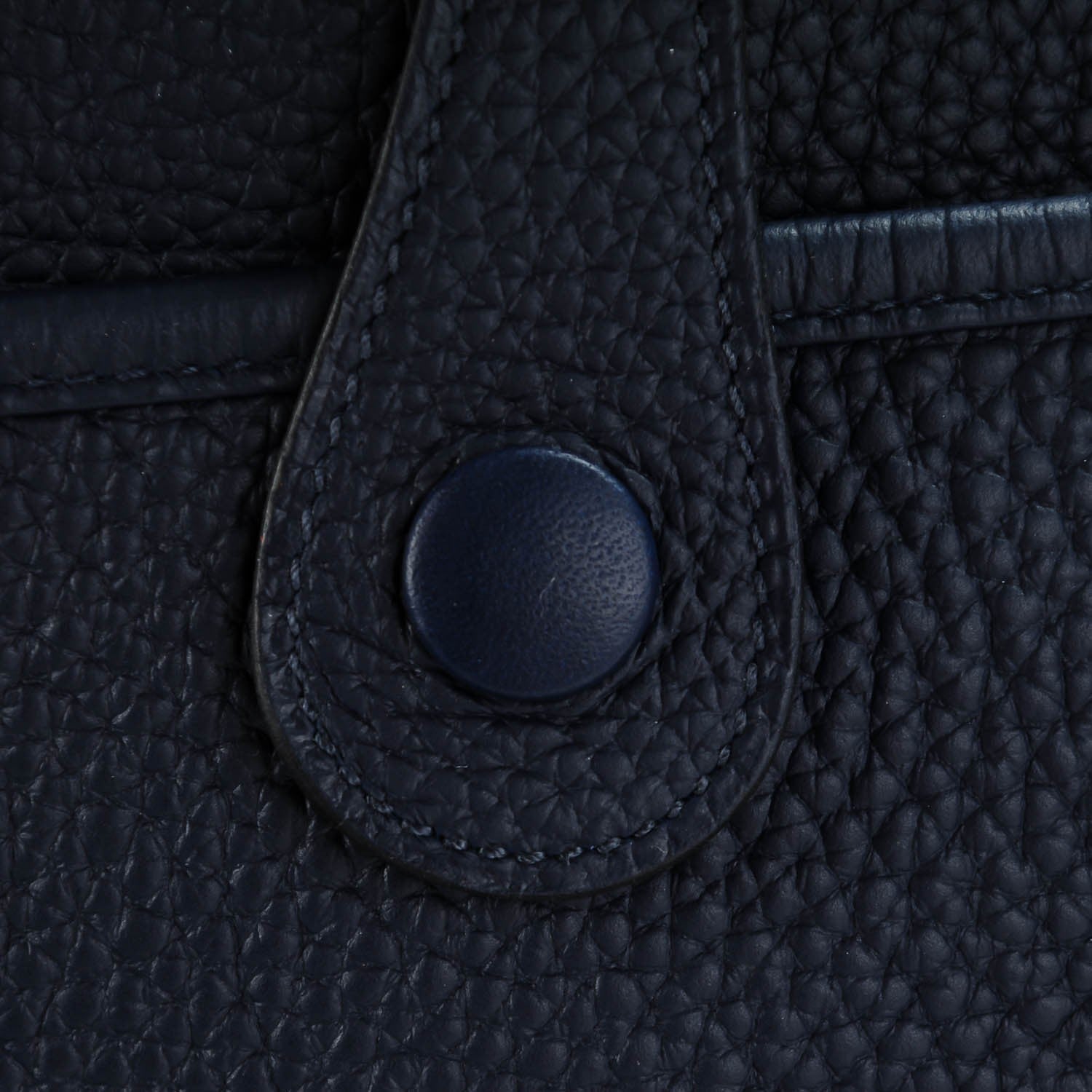 Hermes Taurillon Clemence Evelyne III PM Bleu Nuit 9 of 11