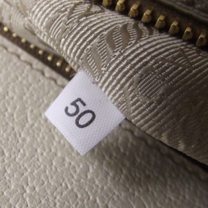 Prada Canvas Canapa Embossed Frame Bag 10 of 11