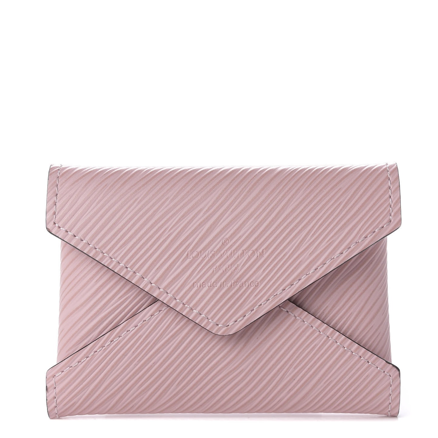 Epi Small Kirigami Pochette Insert Rose Ballerine