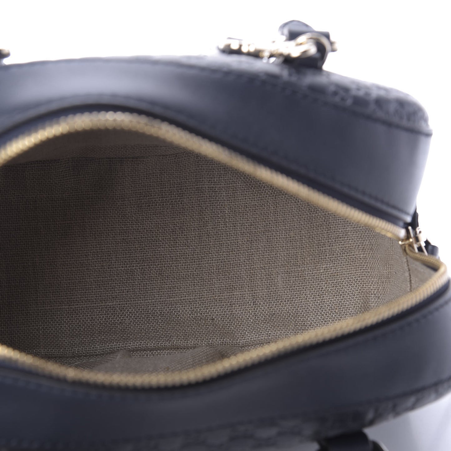 Soft Microguccissima Small Crossbody Bag Blue