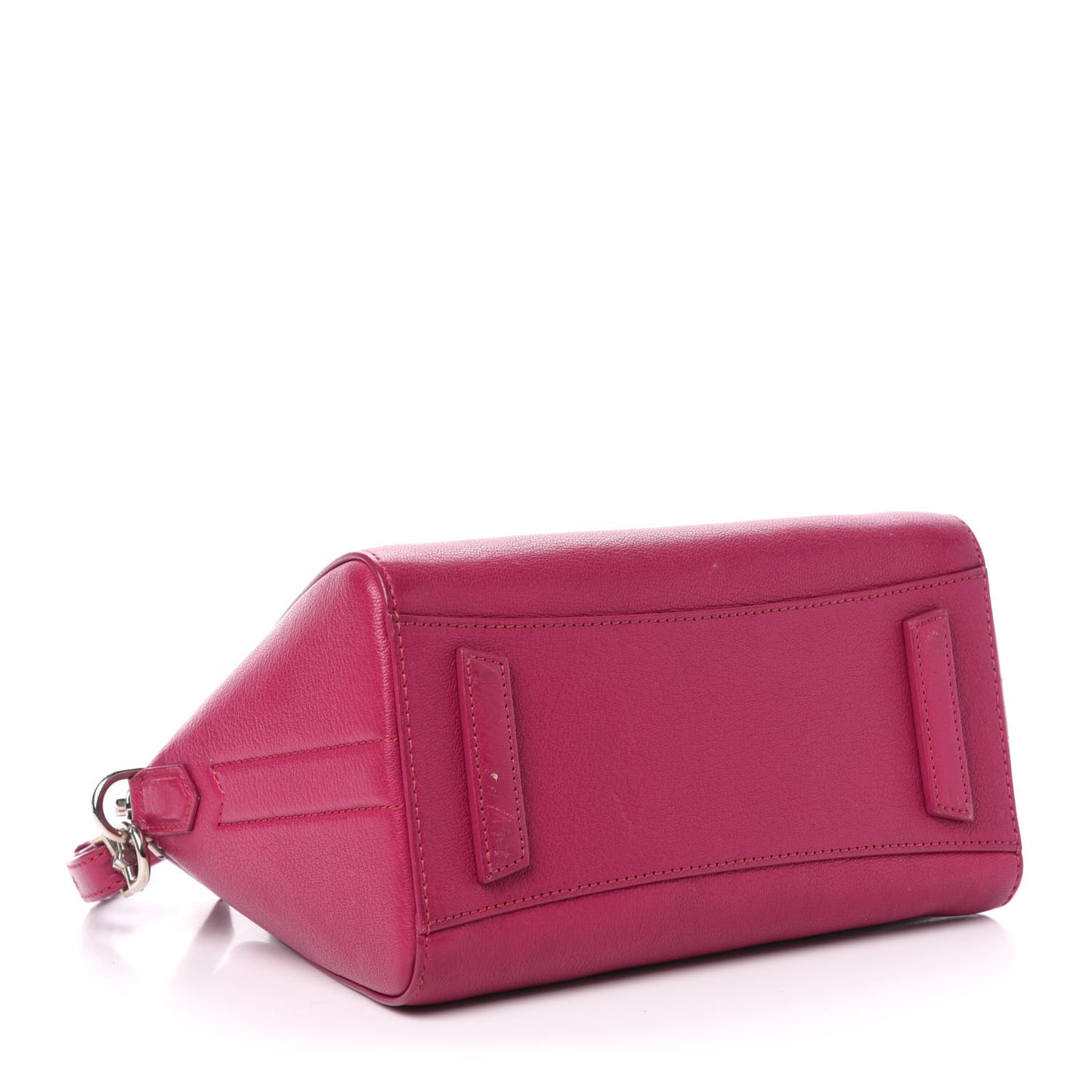Sugar Goatskin Mini Antigona Fig Pink