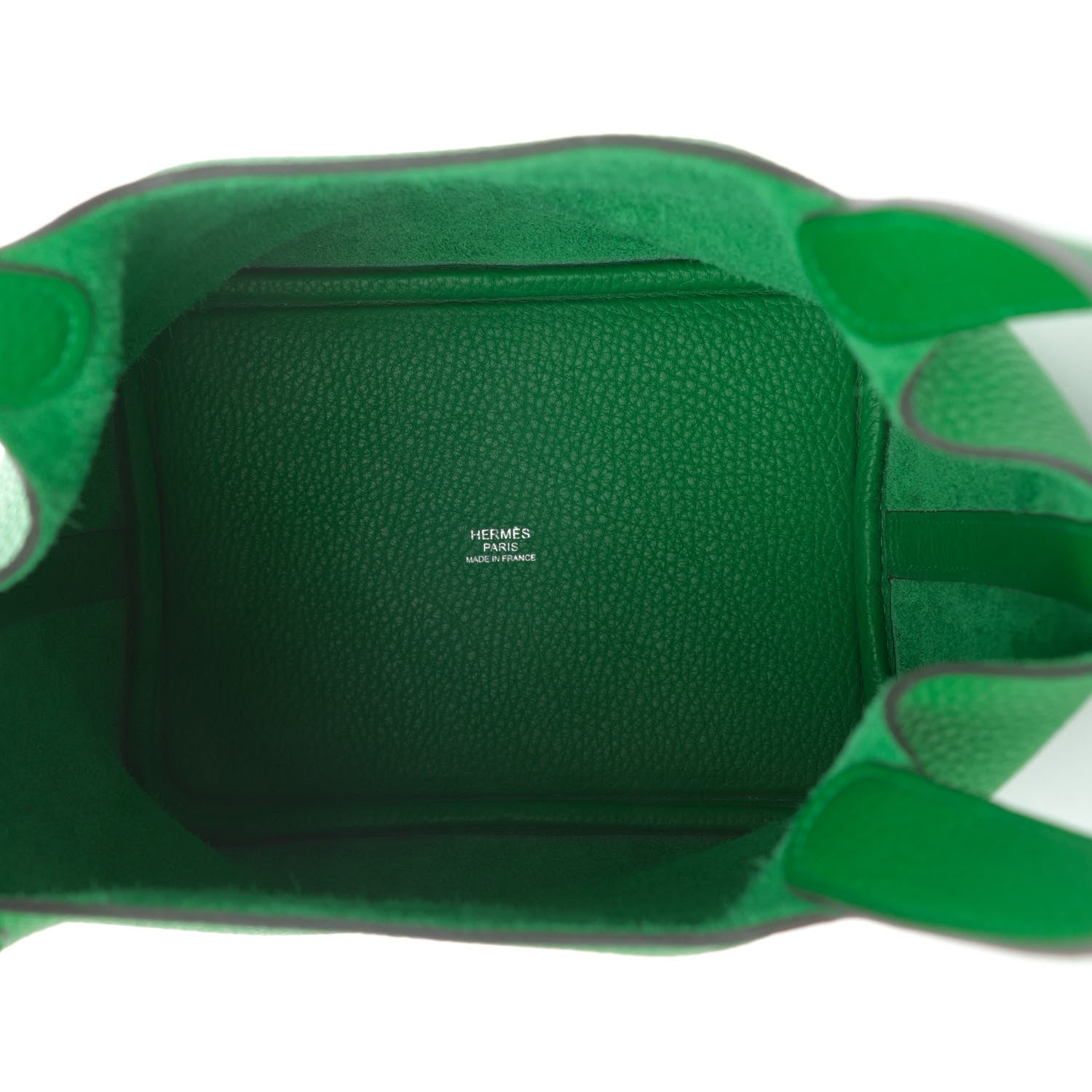 Hermes Taurillon Clemence Picotin Lock 18 PM Bambou 5 of 11