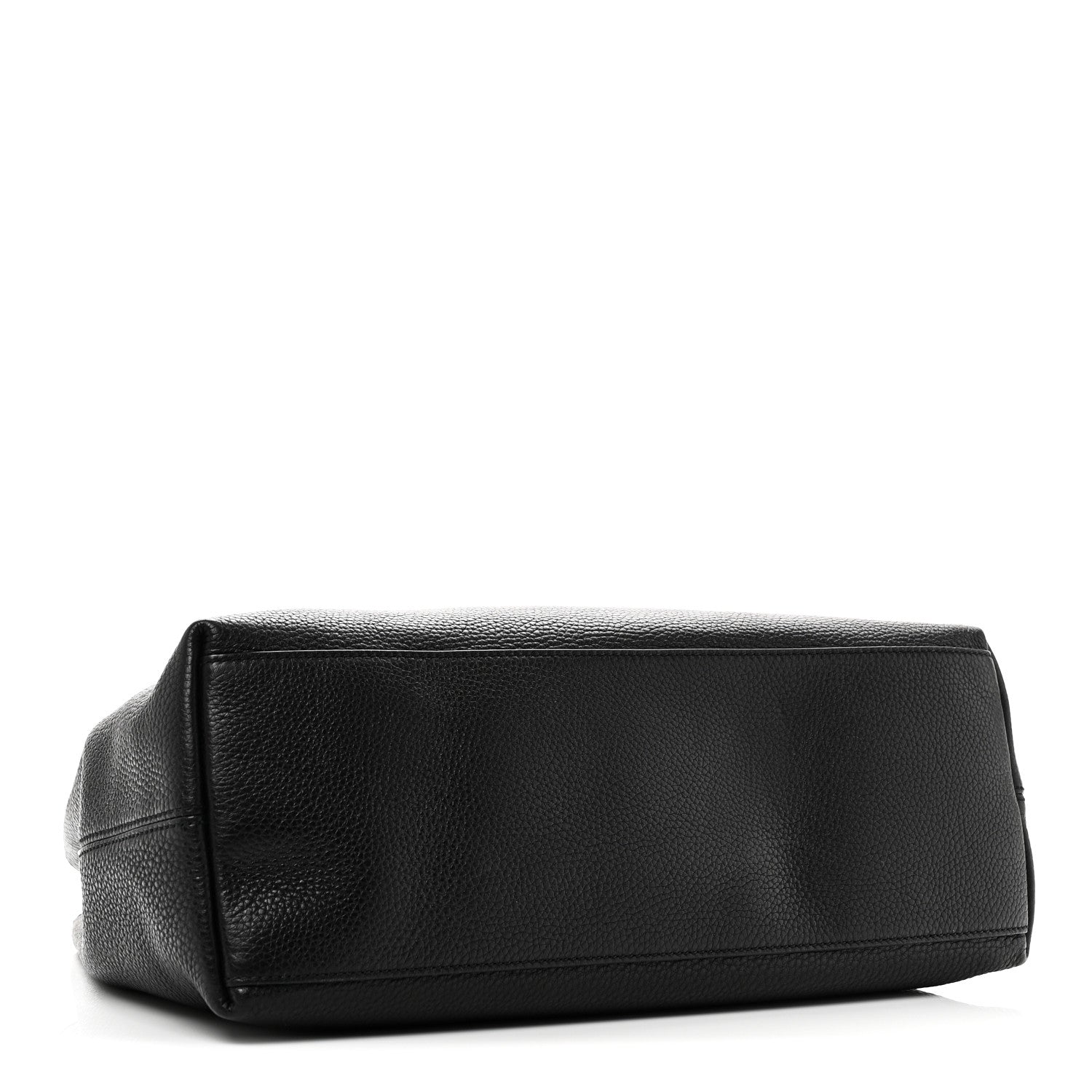 Gucci Pebbled Calfskin Medium Soho Chain Shoulder Bag Black 4 of 10