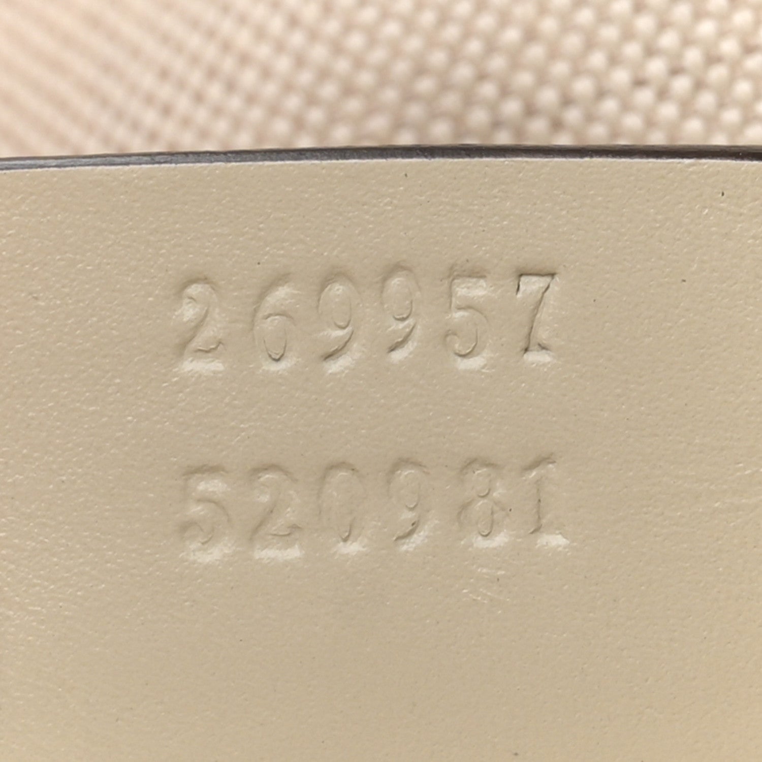 Gucci Monogram Heart Bit Charm Top Handle Tote Off White 7 of 14