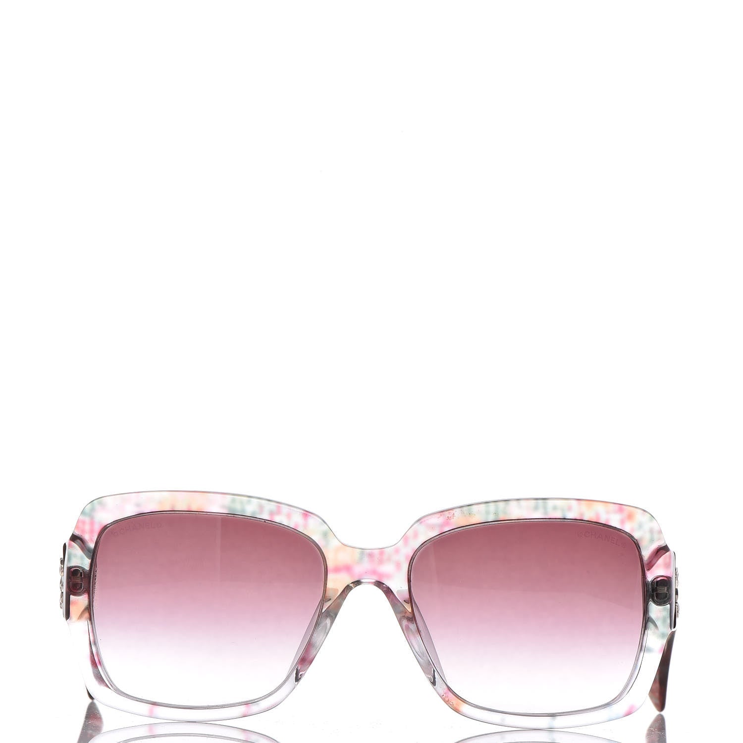 Chanel CC Tweed Sunglasses 5221-A Multicolor 2 of 7
