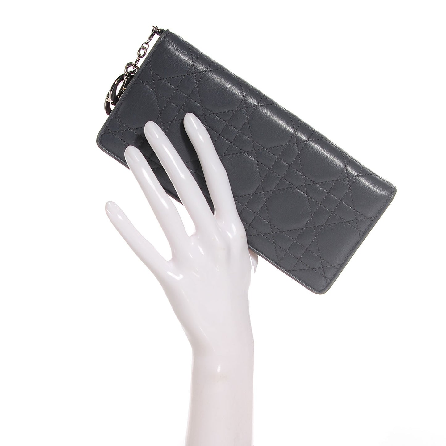 Lambskin Cannage Rendezvous Wallet