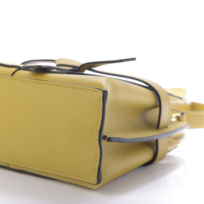 Loewe Calfskin Mini Gate Tote Ochre 7 of 8
